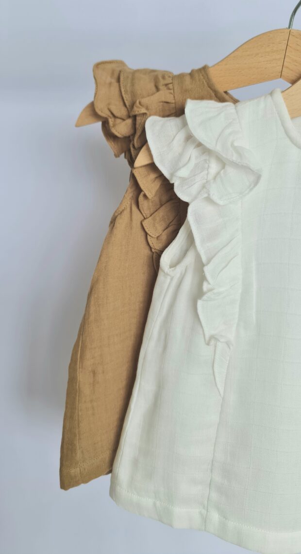 Girls Beth Top- Walnut Brown - Image 2