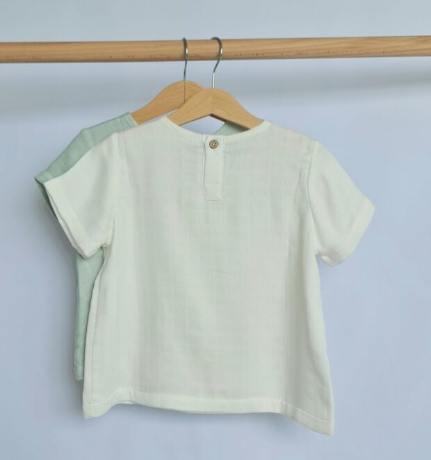 Unisex Bailey Top- Milk - Image 2